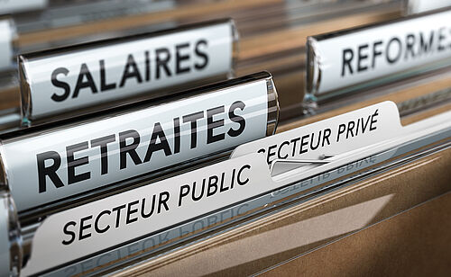 Retraites du secteur public et privé