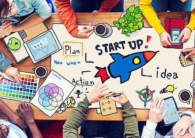 Diverse People Working and Startup Business Concept