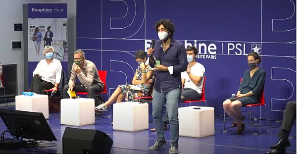 Leçon inaugurale du cours Enjeux écologiques à Dauphine-PSL avec Miquel Oliu Barton