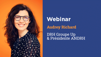 Photo d'Audrey Richard, Présidente de l'ANDRH et DRH du Groupe Up